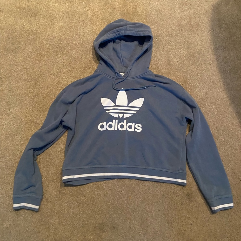 adidas cropped sweatshirt